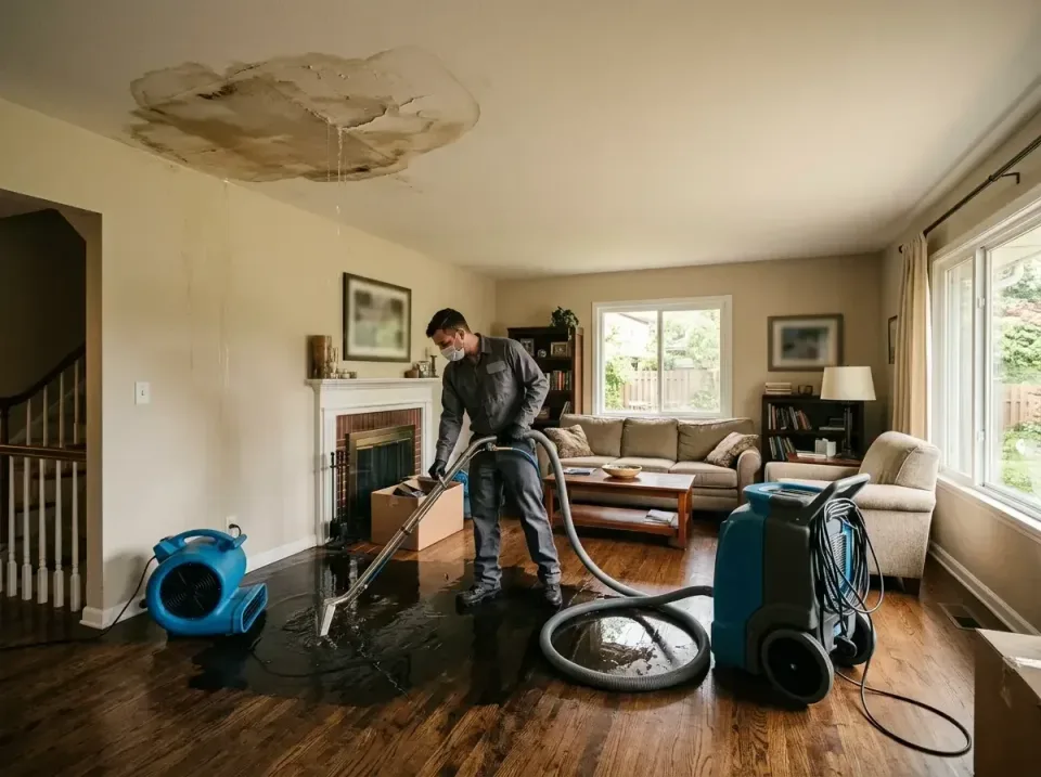 attic-pipe-burst-ceiling-drip-008 — frequently asked questions, Water Damage Restoration & Carpet Care in Philadelphia, MS